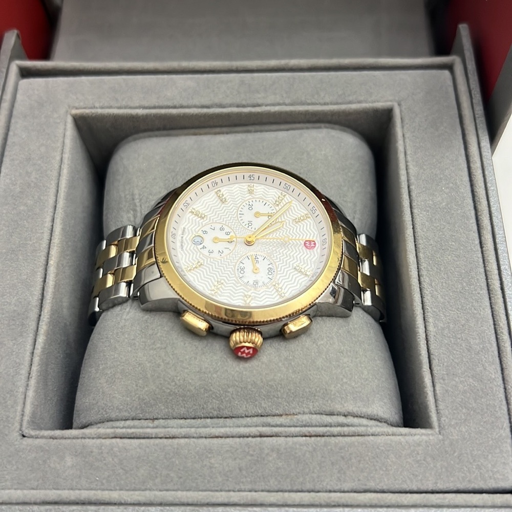 MICHELE Watch gold and silver